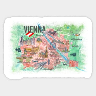 Vienna, Austria Sticker